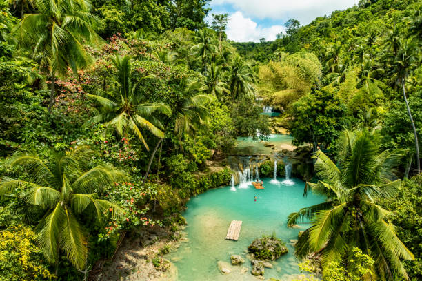 beautiful waterfalls in Siquijor, Philippines