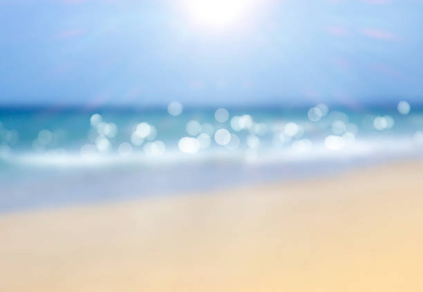 istock Sunbeams on the seashore 1392968818