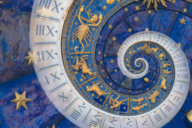 istock Astrology and alchemy sign background illustration 1392972131