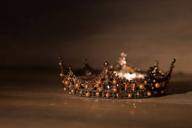 istock Luxury vintage crown in medieval style 1392994534