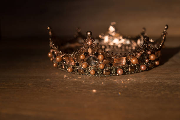 istock Luxury vintage crown in medieval style 1392994538