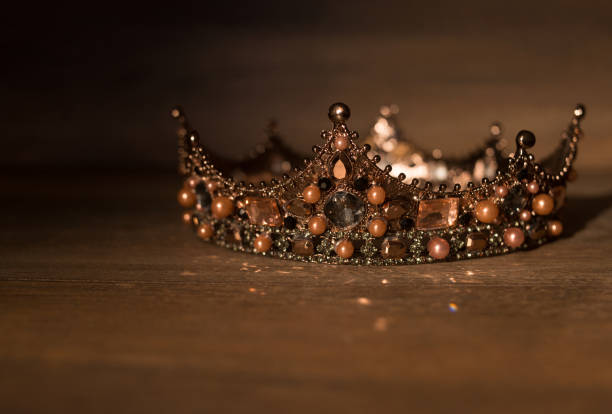 istock Luxury vintage crown in medieval style 1392994539