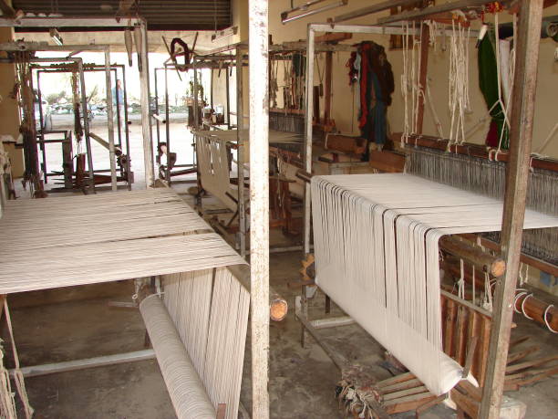 istock carpet weaving factory 1392994941