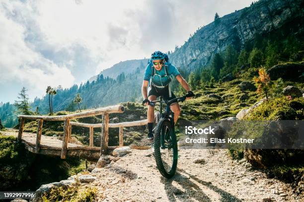 Mountain Bike Stock Photo - Download Image Now - Mountain Biking, Mountain Bike, Electric Bicycle