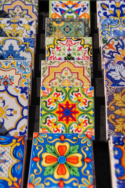 istock colorful azulejo souvenir tiles background 1392999921