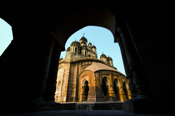 lalji temple at kalna bardhaman west bengal india - west indian culture imagens e fotografias de stock