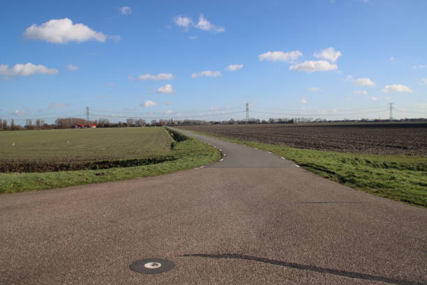 istock The Eendragtspolder polder area in Zuidplas (Zevenhuizen) in the Netherlands 1393012242