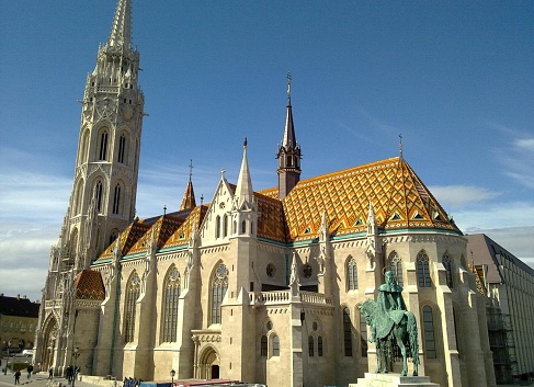 The Church of the Assumption of the Buda Castle (Hungarian: Nagyboldogasszony-templom), more commonly known as the Matthias Church