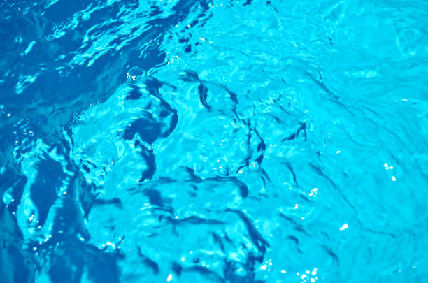 Water Ripples Up Close stock photo