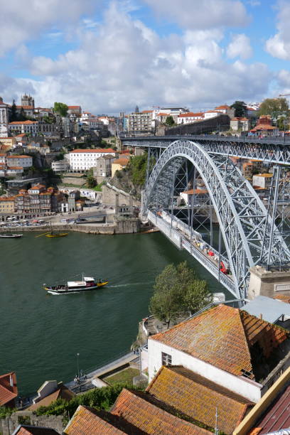 istock Dom Luis I Bridge in Porto Vertical View 1393034130