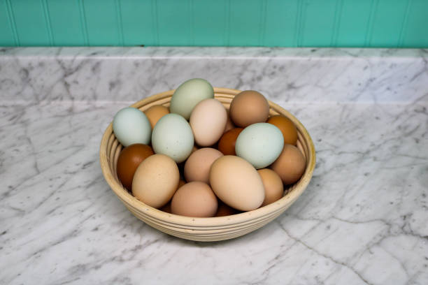istock a basket of fresh country eggs 1393034204