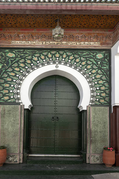 istock Arabic architecture in the old medina. Streets, doors, windows, details 1393047878