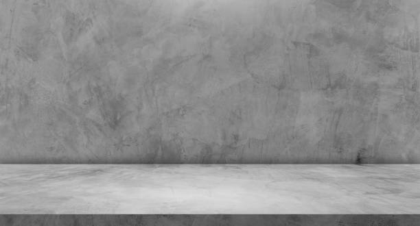 istock Cement wall backgrounds and rough floor 1393048857