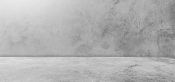 istock Cement wall backgrounds and rough floor 1393049453