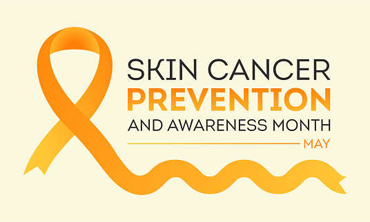 Skin Cancer Awareness Month. Vector banner, poster, card and background for Skin Cancer