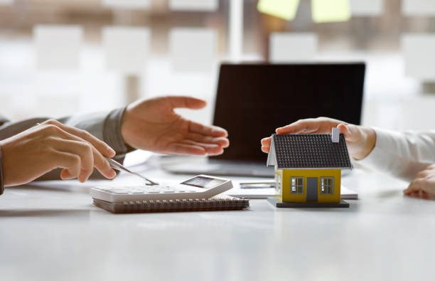 hogar - interest rate house loan budget fotografías e imágenes de stock