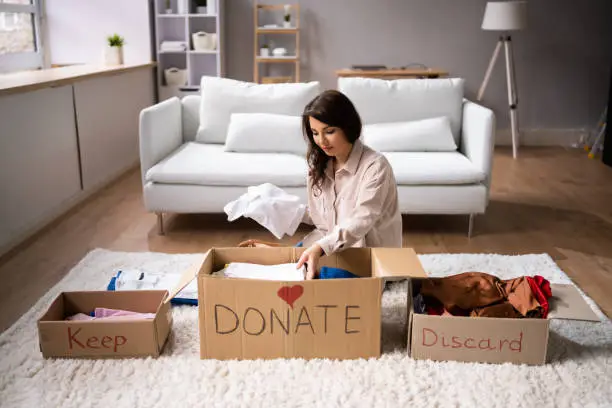 Photo of Donating Decluttering And Cleaning Up Wardrobe