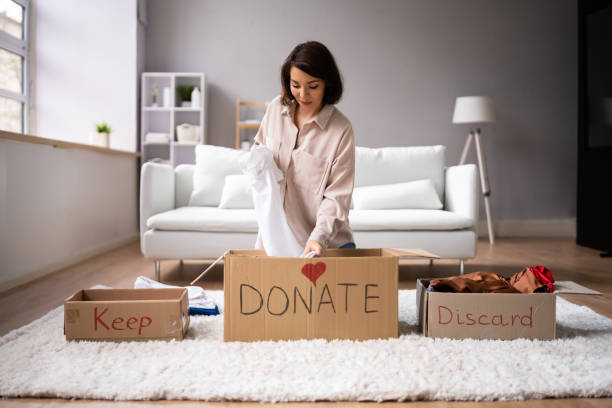 istock Donating Decluttering And Cleaning Up Wardrobe 1393065540