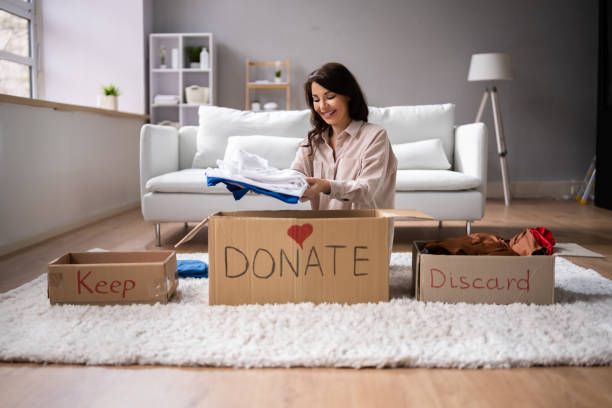 istock Donating Decluttering And Cleaning Up Wardrobe 1393065541