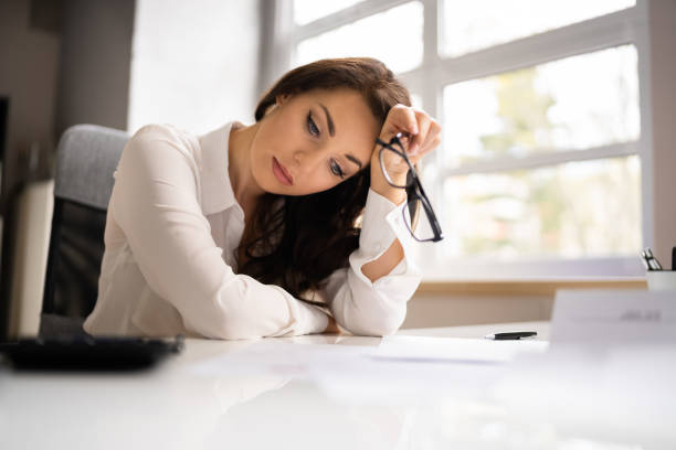 istock Bored Sad Woman With Headache 1393065787