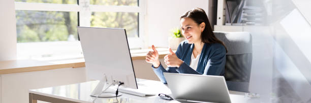 istock Video Conference Online Interview Business Call 1393066723