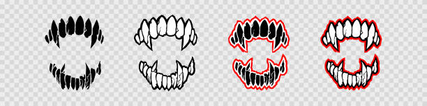 5,000+ Sharp Teeth Stock Illustrations, Royalty-Free Vector Graphics ...