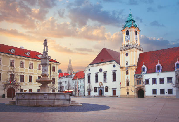 istock The Main square in Bratislava 1393080770