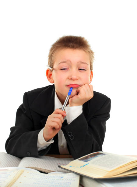 istock Sad and Annoyed Schoolboy 1393086030