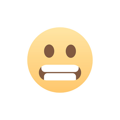 Awkward Smiley Face Stock Illustration - Download Image Now ...