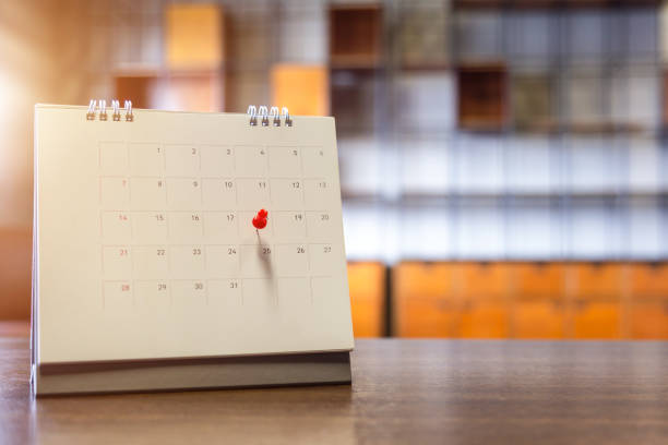 istock Calendar Event Planner , business schedule planning appointment meeting concept . 1393097406