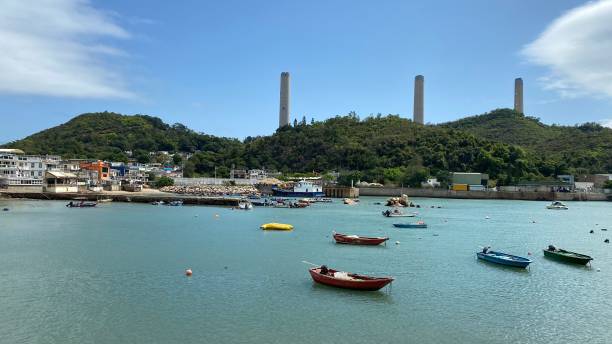 람마 섬 - lamma island 뉴스 사진 이미지