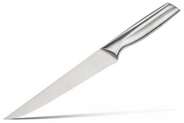 istock Kuhn Rikon Stainless Steel Kitchen Carving Knife (Editorial) 1393108665