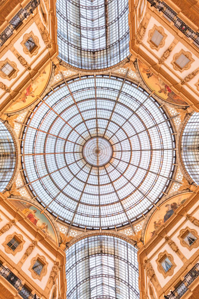 A picture of the roof of Galleria Vittorio Emanuele