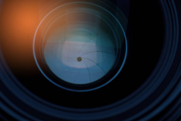 istock close up len camera, lens aperture, photographer 1393133032