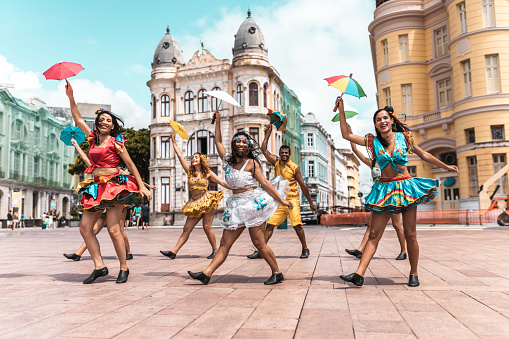 Dancers, Dancing, Carnaval, Street, Olinda
