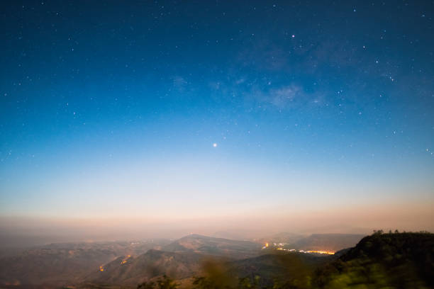 istock night sky with milky way galaxy 1393148484