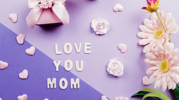 istock Love you mom decoration 1393154990
