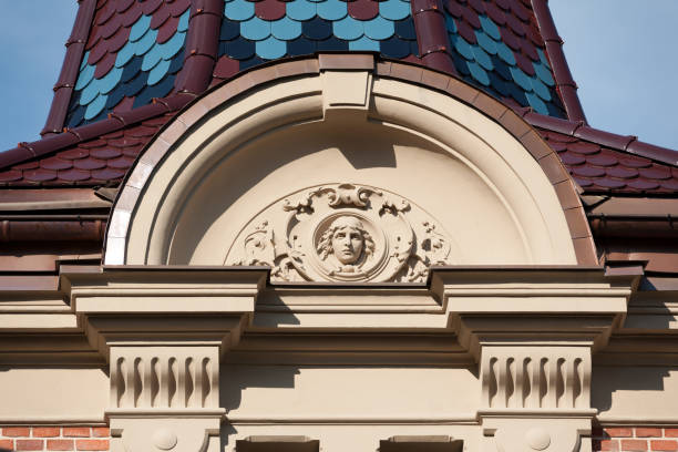 istock architecture decoration on the facade of a building 1393155884