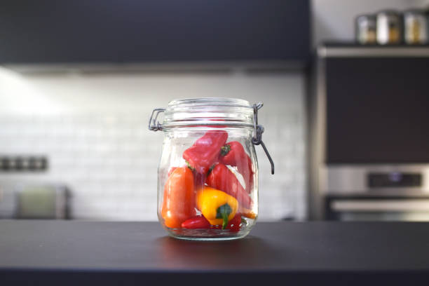Perfect canned jar