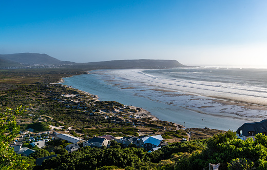 Noordhoek Sand Beach from the Chapman;s Peak Drive Cape Town