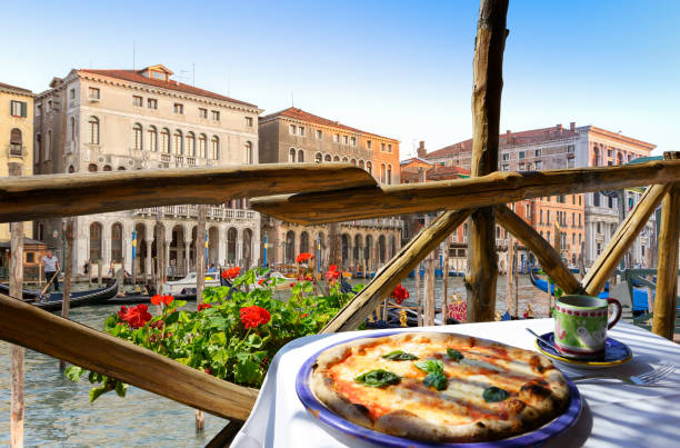 istock Pizzeria terrace  in Venice. Iltaly 1393162187