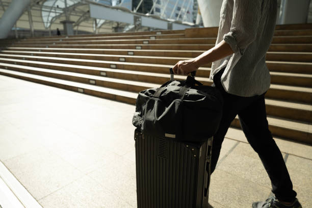 istock Traveling with Luggage 1393164934