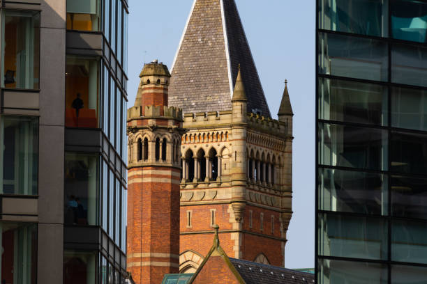 istock Architecture in English city. 1393170645