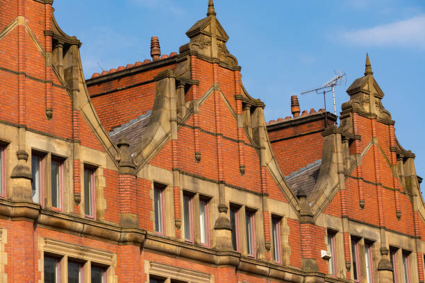 istock Architecture in English city. 1393170690