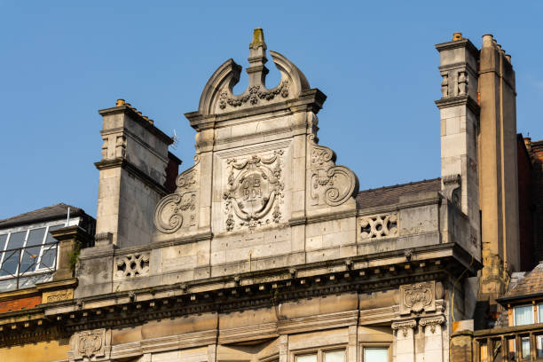 istock Architecture in English city. 1393170765