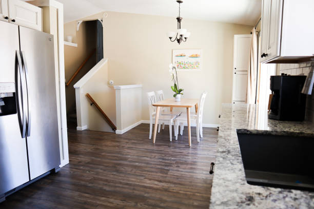 istock Cozy kitchen and dining area Colorado home 1393185611