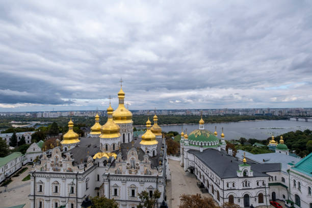 Kiev Monastery of the Caves stock photo