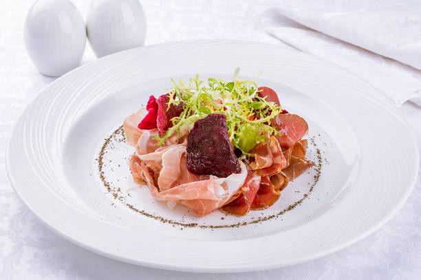 istock slicing of different meat on a white plate macro close up 1393196998