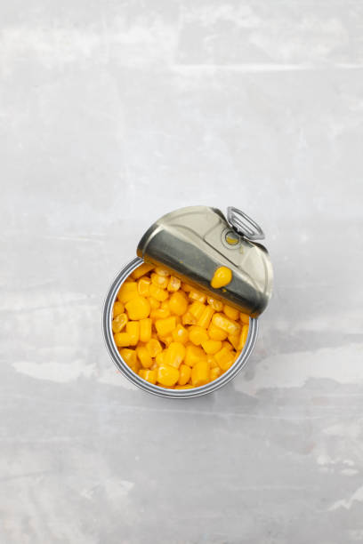 istock canned food corn in iron on ceramic 1393197763