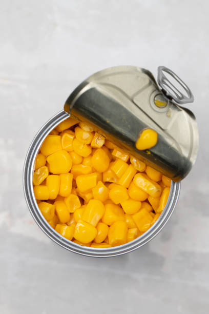 istock canned food corn in iron on ceramic 1393197920